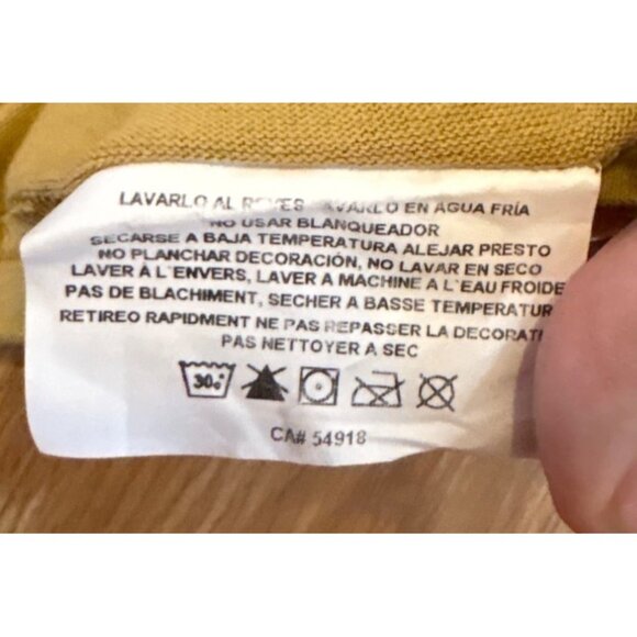 New Orleans Saints Shirt NFL Football Short Sleeve Majestic Large Gold Cotton - Picture 7 of 7